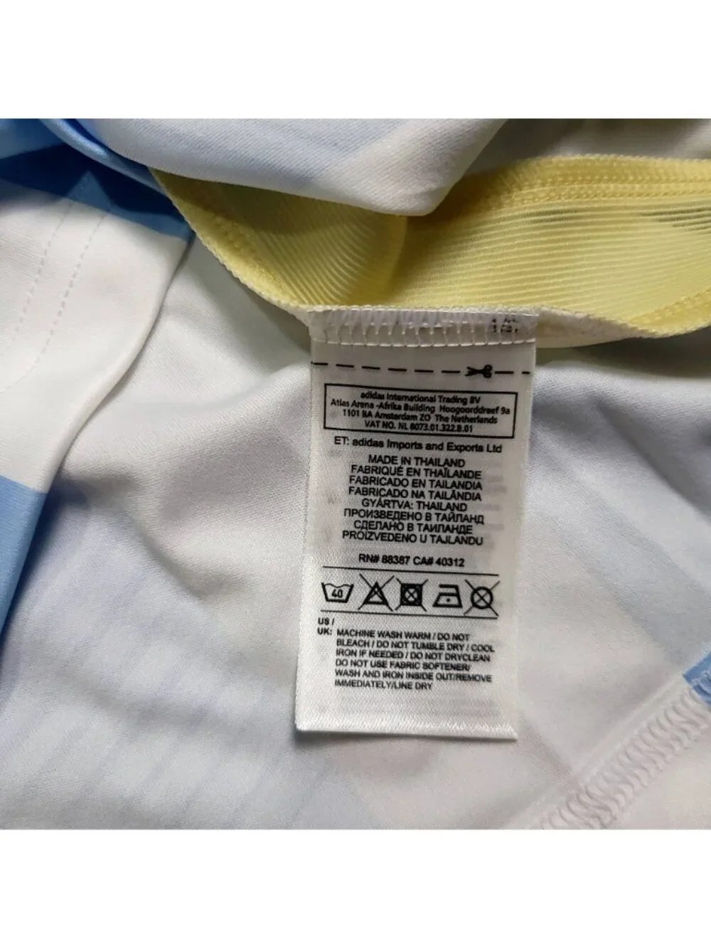 Messi Argentina 2014 WORLD CUP Soccer Jersey BNWT L SKU# G74569